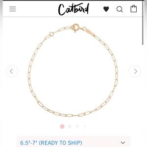 Catbird 1979 Bracelet 6.5-7”